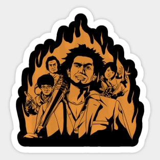 yakuza like a dragon characters Sticker